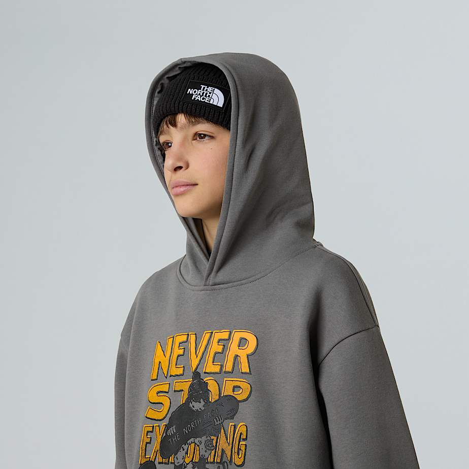 Boys' Sports Oversized Graphic Hoodie
